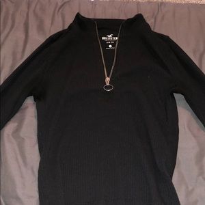 long sleeve crop top